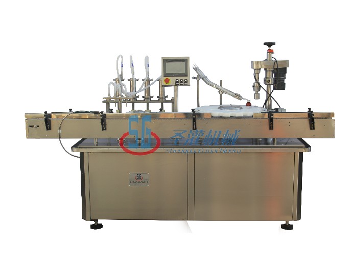SGGX-4 30-500ml syrup filling and screwing machine